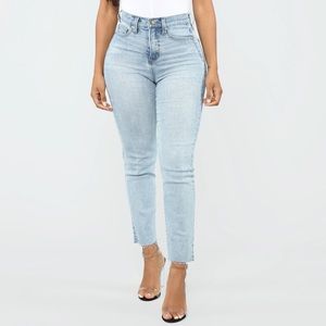 Fashion Nova High Rise Jeans